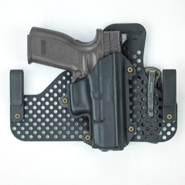 Universal Backing Plate w/Knife holster backer modular holster accessories grid matchpoint usa